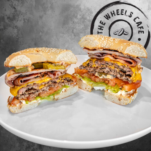 Baconator Bagel Sandwich